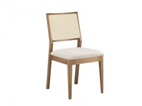 Cadeira em Madeira Maciça com Encosto em Tela Levi 062